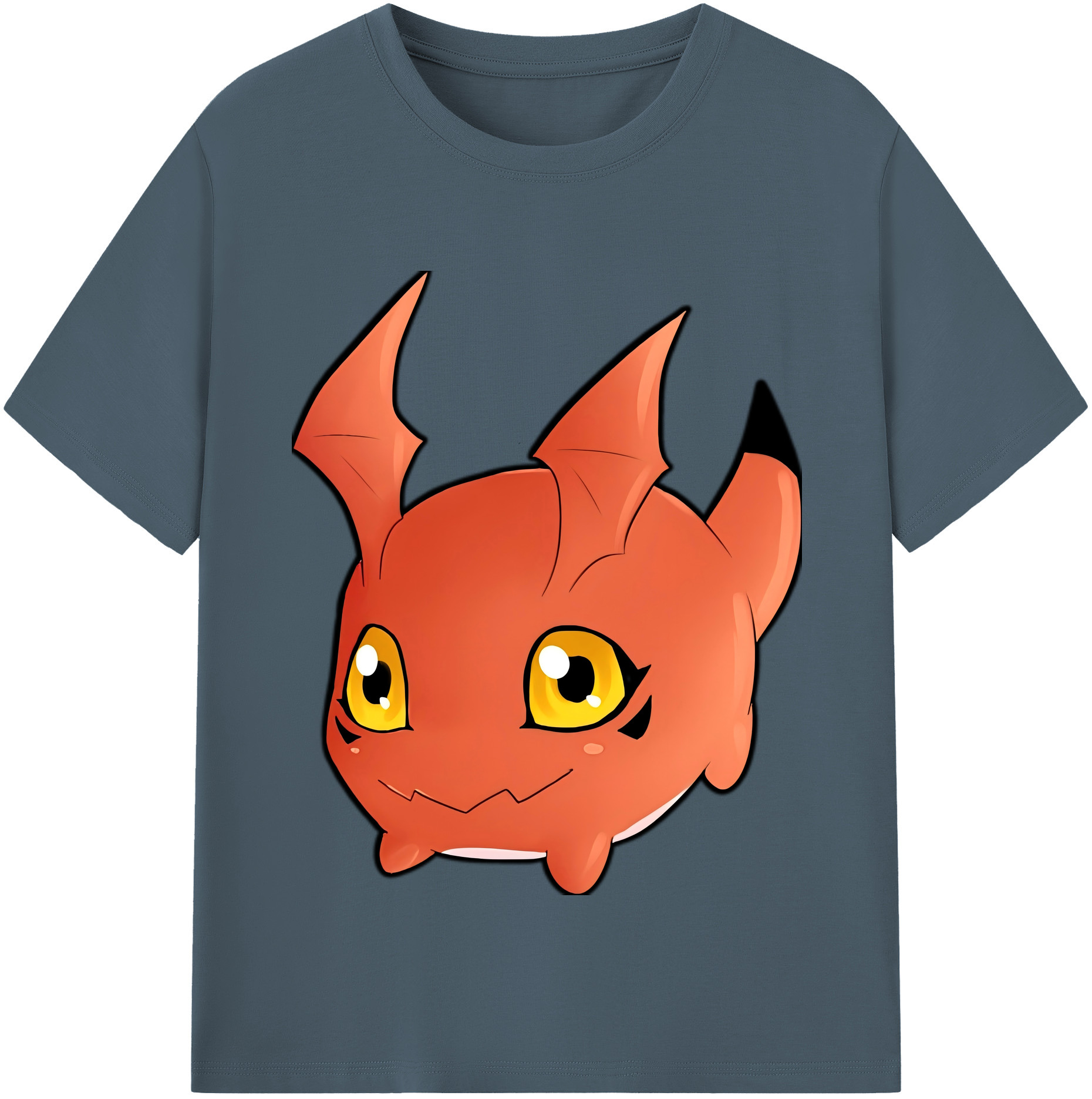 （画像用） Digimon デジタルモンスター/デジモン 綿100％半袖Tシャツ（フロントプリント）